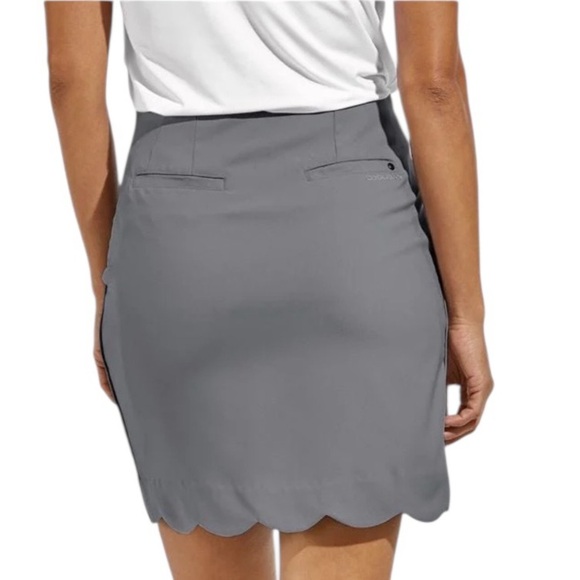 Coolibar Valorus Slate Golf Skort Size 6 UPF 50+ Athletic Sun Protection - Picture 2 of 10